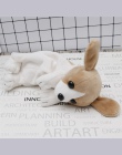 Gorąca sprzedaż Cartoon pluszowy piórnik Kawaii pluszowe pies szczeniak szkolne materiały biurowe ołówek torby dla dzieci biurow