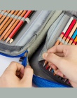 Na płótnie piórniki szkolne dla dziewczyn chłopiec piórnik 72 otwory pudełko na długopis kary wielofunkcyjna torba do przechowyw