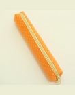 1 sztuk śliczne cukierki kolorowy piórnik Kawaii Dot płótno długopis torba biurowe etui dla dziewczynek prezent biuro szkolne