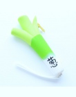Kreatywny bananowy piórnik dla dziewczynek Kawaii silikonowe zielonej cebuli etui na długopis torby do przechowywania śliczne bi