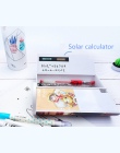 Piórnik kalkulator słoneczna wymazywalnej lustro wielofunkcyjne o dużej pojemności piórniki szkolne materiały biurowe prezent dl