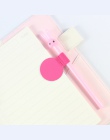 Domikee klasyczne śliczne rainbow kolor biurowe szkolne skórzane elastyczność uchwyt na długopis notebook akcesoria biurowe, 2 s