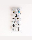 1 sztuk Kawaii przezroczyste plastikowe okulary Protector Case metalowy przycisk pcv piórnik dla studentów prezent
