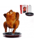 Nowa kuchnia na świeżym powietrzu narzędzia do grillowania kurczaka kaczka uchwyt stojak Grill stojak pieczenia do grillowania ż