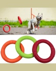 2019 pies latające dyski dla zwierząt domowych pierścień interaktywne szkolenia zabawka dla psa przenośny na zewnątrz duże zabaw