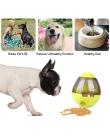Interaktywny pies karma dla kotów piłka ze smakołykami miska zabawki śmieszne zwierzęta drżenie wycieku pojemnik na żywność Pupp