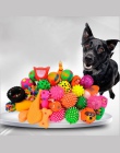 Zabawki dla psów dla małych ukąszenia oprzeć się interaktywne Ball zabawkowe zwierzątko zabawki dla psów Cat Vinyl piszcząca zab