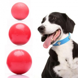 Super wytrzymałość Pet Molar odporne na zgryz szkolenia zabawki do żucia nietoksyczny stałe naturalne gumowa piłka skacząca dla 