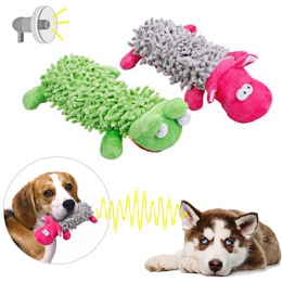 Zwierzęta domowe są pies śmieszne zabawki piszczące przystosowany wypchane zabawki pluszowe Cute zwierząt kształt zabawki intera
