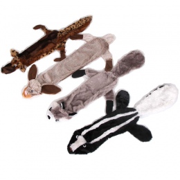MINGFAN śliczne zabawki pluszowe pisk zwierzęta domowe są wilk królik wypchanych zwierząt zabawki do żucia zabawki dla psów pisk