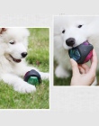 Luminous pies zabawki trwałe kulki do odbijania gumy Bouncy ugryźć odporne na psa do żucia Ball szkolenia psów Pet zabawki z dźw