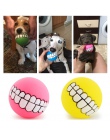 Śmieszne zwierzęta zabawki dla psów Puppy zęby kot piłka zabawki pcv Chew dźwiękowe psy zagraj pobierania piskliwy zabawki dla z