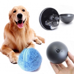 Śmieszne zabawki dla psów Ball automatyczny magiczne rolki piłka kot zabawki dla psów piłka żuć automatyczne rolki interaktywne 