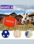 HOOPET zwierzęta pies zabawki kulki pisk Puppy zabawki ciekawe tenis piłka nożna do czyszczenia zębów zabawki dla psów