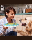 Pies Puzzle zabawki zwiększyć IQ interaktywne kwiat powolne dozowania do karmienia dla psa Pet gry podajnik do średniej wielkośc