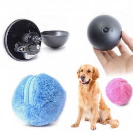 Magia automatyczne piłka żuć pluszowe podłogi czyste zabawki kulkowe zabawka dla kota psa aktywacji elektryczny zwierzęta automa