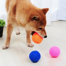 Brzmiące zabawki zabawne zwierzęta pies Puppy kot piłka zabawki pcv Chew dźwiękowe psy zagraj pobierania piskliwy zabawki dla zw