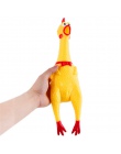 17 cm wrzeszczący kurczak wycisnąć zabawka wydająca dźwięki zabawka dla zwierząt domowych produkt pies zabawki Shrilling narzędz