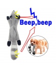Śliczne Pet Dog zabawki piszcząca zabawka zwierzęta Pet zabawki pluszowe Puppy Honking wiewiórka dla psów Cat Chew zapiszczeć Do