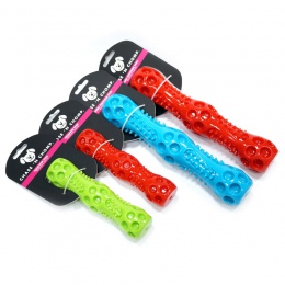 CAITEC zabawki dla psów piszczące przystosowany kij Floatable sprężyste nadaje się do rzucania i pogoni za bardzo miękkie zabawk