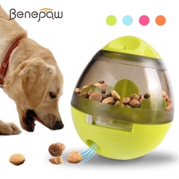 Benepaw interaktywna zabawka psie przysmaki dozowania inteligentne IQ zabawka wyciek żywności piłka małych średnich dużych zwier