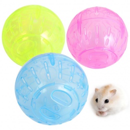 Z tworzywa sztucznego zwierzęta gryzonie Jogging Ball zabawki chomika szczur myszoskoczek piłki do ćwiczeń grać zabawki plastiko