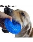 S/L pisk do żucia zabawki dla zwierząt cierń koło pierścień dla dużych psów szkolenia śmieszne żuć małe zabawki dla psów dźwięku