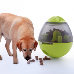 Tumbler zabawki dla psów żywności ukryć zabawki do gry w piłkę pies interaktywne piłka pies Puzzle zabawki potrząsając wyciek ży