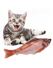 TINGHAO kot nadziewane zabawki Catmint kocimiętka symulacja Saury ryby drapak dla zwierząt domowych