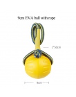 EVA zęby niezniszczalny zgryz gumowy szczenię zabawny piłka treningowa pierścień ściągacz do żucia zabawki zagraj w po stałe z p