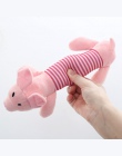 Pluszowy pies żuć piskliwy zabawki świnia słoń kaczka zwierzęta domowe są zabawki sznurowe szczeniak zabawka wydająca dźwięki sz