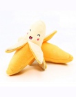 Nowa zabawka psy kot piszcząca zabawka piszcząca zabawka pluszowa dźwięk owoce warzywa karmienie psa zabawki marchew Banana 14 p