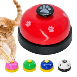 Obroża dla zwierząt domowych nocnik dzwony zabawki Puppy kot zabawki edukacyjne IQ interaktywne dzwonek do treningu nocnego i ko