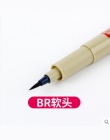Sakura Pigma długopis mikronowy Neelde miękka szczotka pióro do rysowania wiele 005 01 02 03 04 05 08 1.0 szczotka Art markery