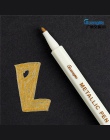20 kolorów metaliczny długopis mikronowy szczegółowe znakowania metalu marker do album czarny papier rysunek szkolne artykuły ar