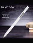 TOUCHNEW 1 sztuk 0.8mm podkreślić liniowej szkic markery białe marker do malowania długopis biały długopis żelowy do marker do m