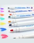 YIBAI 8 sztuk tablica magnetyczna długopis, do rysowania i nagrywania magnes kasowalna Dry White Board markery do szkoły dostaw