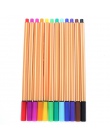 YDNZC 12 kolorów/zestaw 0.4mm Fineliner marker ozdobny akwarela pióro linii pióro do rysowania z włókna skok długopis do szkicow