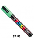 Uni Posca PC-5M kolorowe marker do malowania długopisy szkolne papiernicze artykuły biurowe marker do malowania średnich wskazów