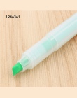 Wysokiej jakości 61 przezroczyste wyróżnienia Student szkoła biurowe fluorescencyjne marker do malowania długopis nowy