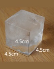 DIY kreatywny 4 kwadratowych taca na kostki lodu kwadratowy silikonowy duży rozmiar forma barowe akcesoria kuchenne do użytku do
