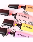 Makaronik kolor Mini kolorowe cukierki kolor wyróżnienia promocyjne Art markery fluorescencyjny długopis prezent biurowe
