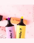 Makaronik kolor Mini kolorowe cukierki kolor wyróżnienia promocyjne Art markery fluorescencyjny długopis prezent biurowe