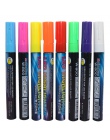 1 sztuk LED wyróżnienia znaków pióro królowa Bee Marker Pen 135mm * 4mm 8 kolory opcjonalnie skos stalówka pędzel narzędzia pszc