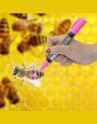 1 sztuk królowa pszczół oznaczenie zestaw pisaków 8 kolor pszczelarski i pszczoły narzędzia królowa Bee znak plastikowa znaków d