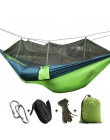 Ultralight spadochron hamak polowanie na moskitiera podwójna osoba łóżko Drop-Shipping na świeżym powietrzu Camping przenośny ha