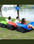 Szybko składane sofy ogrodowe wodoodporny worek nadmuchiwany dmuchana sofa camping śpiwory materac dmuchany dla dorosłych plażow