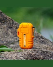 Wodoodporna USB zapalniczka plazmowa podwójny łuk na zewnątrz Camping sport zapalniczki do palenia