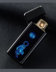 Pełny ekran wzór zapalniczka elektroniczna USB wolframu Turbo zapalniczki do palenia
