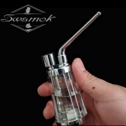 SWSMOK nowe popularne fajka wodna z butelki przenośne Mini szisza Shisha fajki do palenia tytoniu prezent zdrowia metalowy filtr